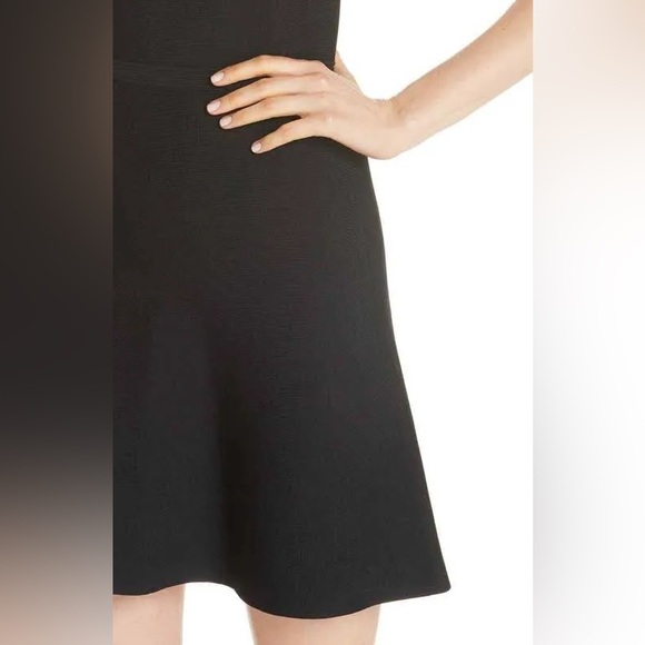 Theory black fit & flare dress sz P ( 0-2) - Picture 7 of 8